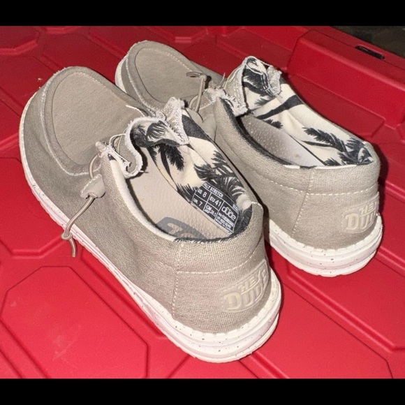 Size 8, Hey Dude Wally Stretch Beige Slip-On - Picture 5 of 10